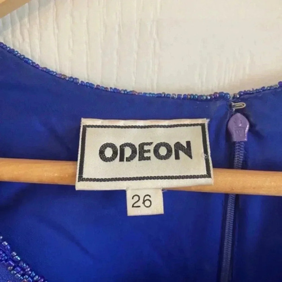 Odeon Women’s Vintage Embroidered Beaded Top - Picture 4 of 7